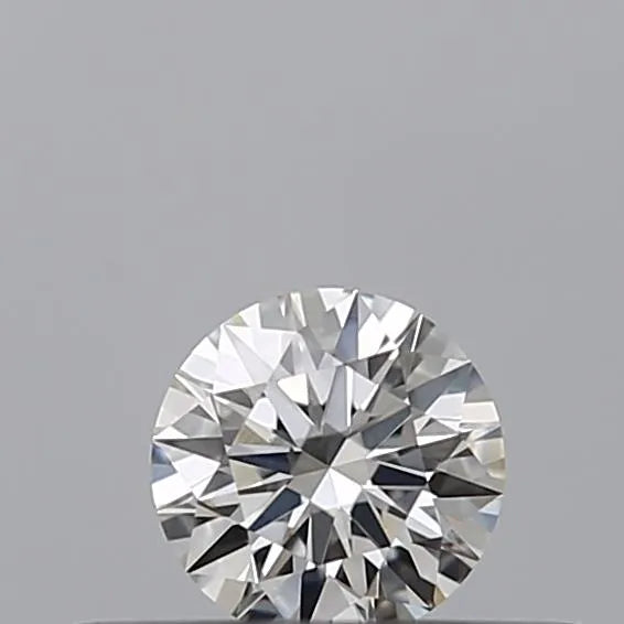 0.19ct Round Natural Diamond (Colour F, Clarity VVS1, Cut EX, IGI Certified)