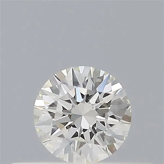 0.19ct Round Natural Diamond (Colour G, Clarity IF, Cut EX, IGI Certified)