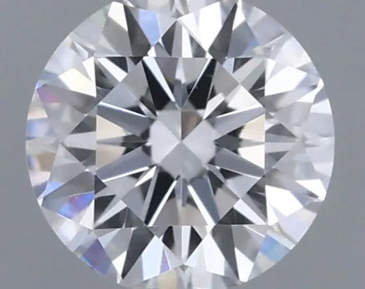0.20ct Round Lab Grown Diamond (Colour D, Clarity VVS2, Cut ID, IGI Certified)