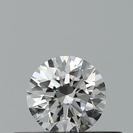 0.21ct Round Natural Diamond (Colour E, Clarity VVS2, Cut EX, GIA Certified)