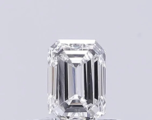 0.22ct Emerald Lab Grown Diamond (Colour G, Clarity VS1, IGI Certified)