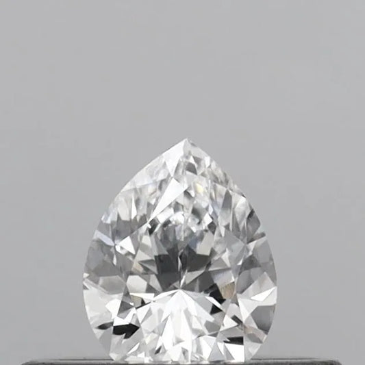 0.22ct Pear Lab Grown Diamond (Colour D, Clarity VVS1, IGI Certified)