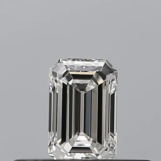0.23ct Emerald Natural Diamond (Colour F, Clarity VS2, GIA Certified)