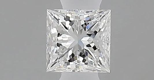 0.23ct Princess Natural Diamond (Colour F, Clarity VVS1, GIA Certified)