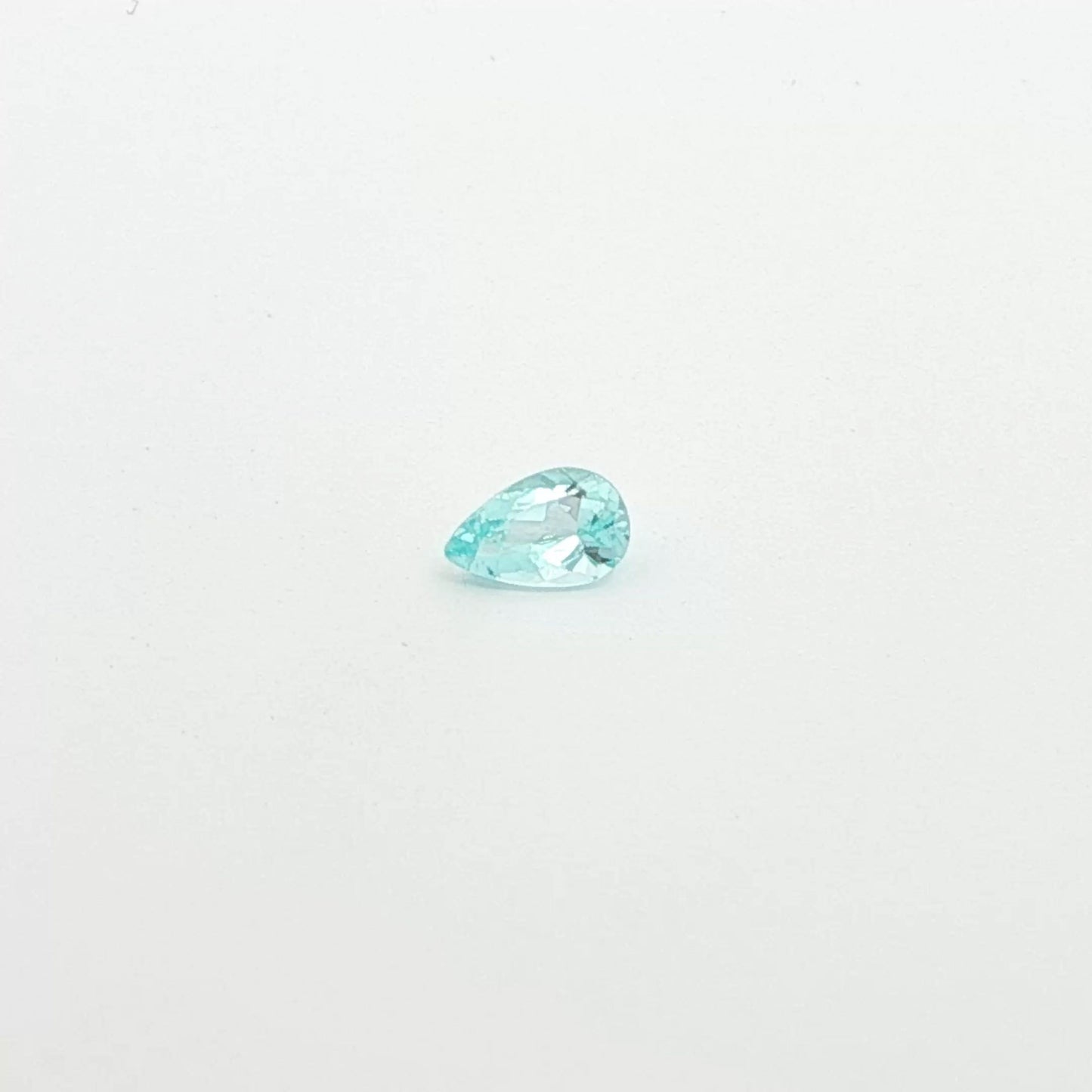 0.24ct Pear Natural Tourmaline (Colour Green, Clarity Moderately Included, Cut Faceted)