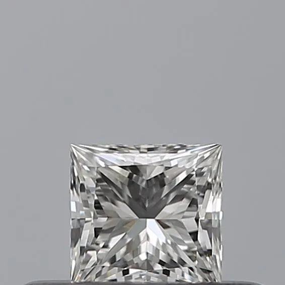0.24ct Princess Natural Diamond (Colour G, Clarity IF, GIA Certified)