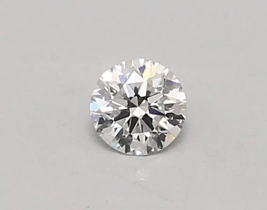 0.24ct Round Lab Grown Diamond (Colour D, Clarity IF, Cut ID, IGI Certified)