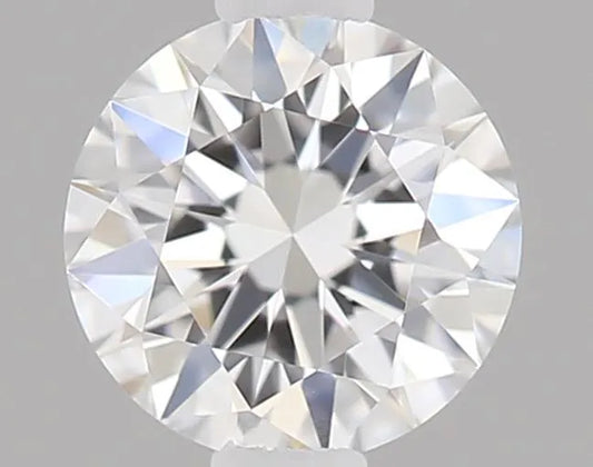 0.24ct Round Natural Diamond (Colour D, Clarity IF, Cut EX, GIA Certified)