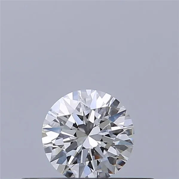 0.24ct Round Natural Diamond (Colour D, Clarity IF, Cut EX, IGI Certified)