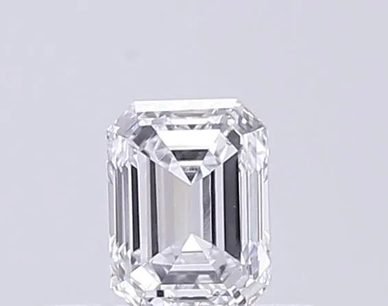 0.25ct Emerald Lab Grown Diamond (Colour D, Clarity VS1, IGI Certified)