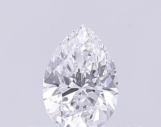 0.25ct Pear Lab Grown Diamond (Colour D, Clarity VS1, IGI Certified)