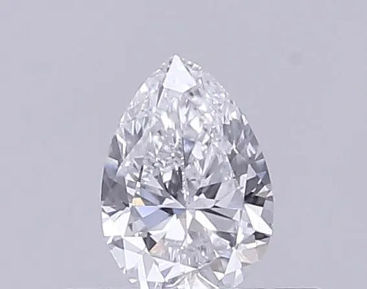 0.25ct Pear Lab Grown Diamond (Colour D, Clarity VS1, IGI Certified)