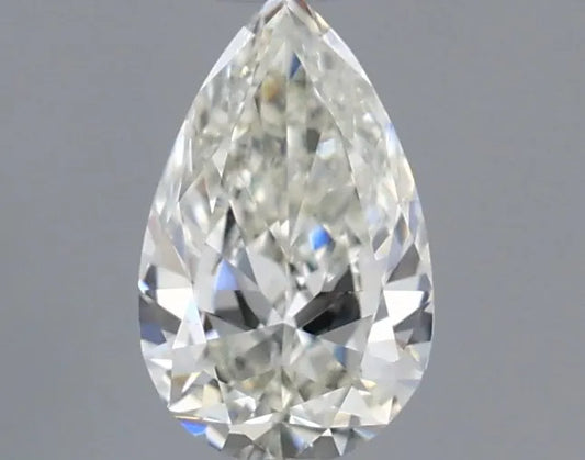 0.25ct Pear Natural Diamond (Colour H, Clarity IF, Cut VG, IGI Certified)