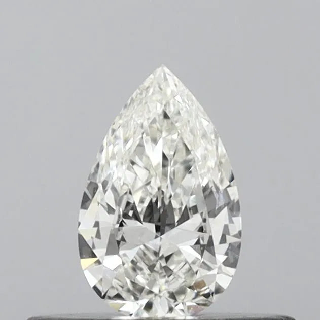 0.25ct Pear Natural Diamond (Colour H, Clarity IF, Cut VG, IGI Certified)