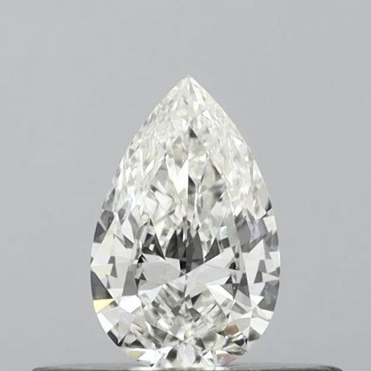 0.25ct Pear Natural Diamond (Colour H, Clarity IF, Cut VG, IGI Certified)