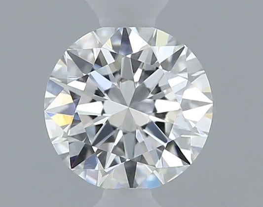 0.25ct Round Natural Diamond (Colour F, Clarity IF, Cut EX, GIA Certified)