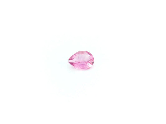 0.26ct Pear Natural Tourmaline (Colour Pink, Clarity Eye Clean, Cut Faceted)