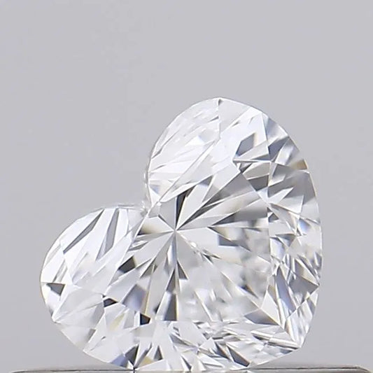 0.27ct Heart Natural Diamond (Colour D, Clarity VVS1, GIA Certified)