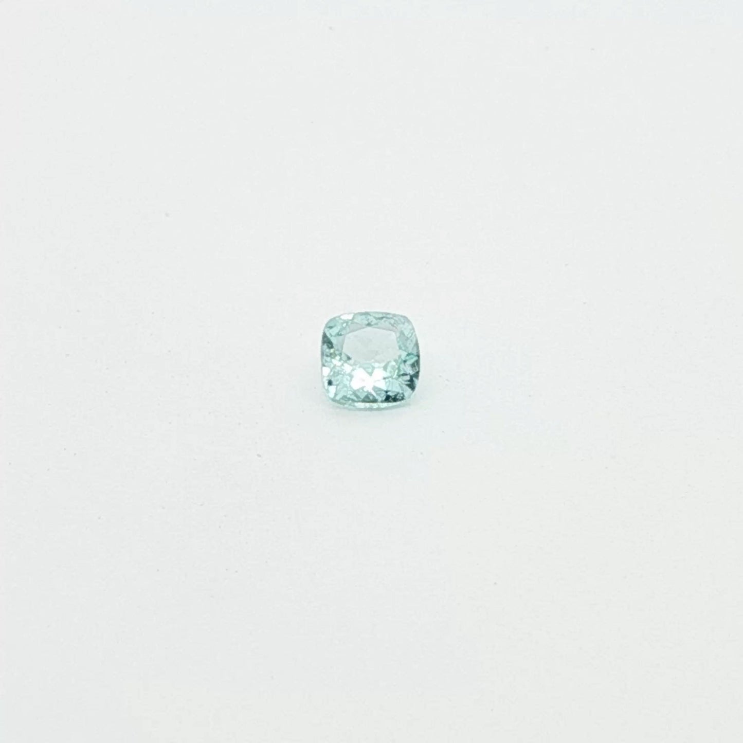 0.28ct Cushion Natural Tourmaline (Colour Green, Clarity Moderately Included, Cut Faceted)