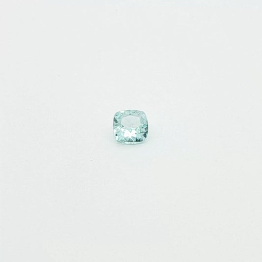0.28ct Cushion Natural Tourmaline (Colour Green, Clarity Moderately Included, Cut Faceted)