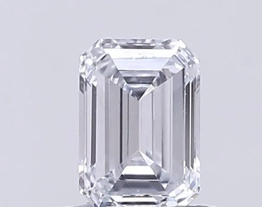 0.29ct Emerald Lab Grown Diamond (Colour E, Clarity VS1, IGI Certified)
