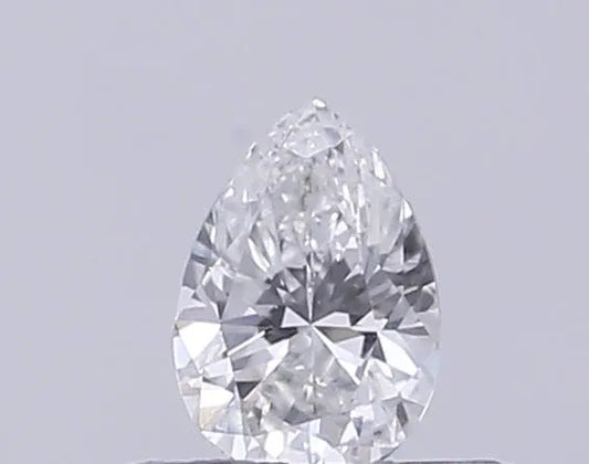 0.29ct Pear Lab Grown Diamond (Colour E, Clarity VS1, IGI Certified)