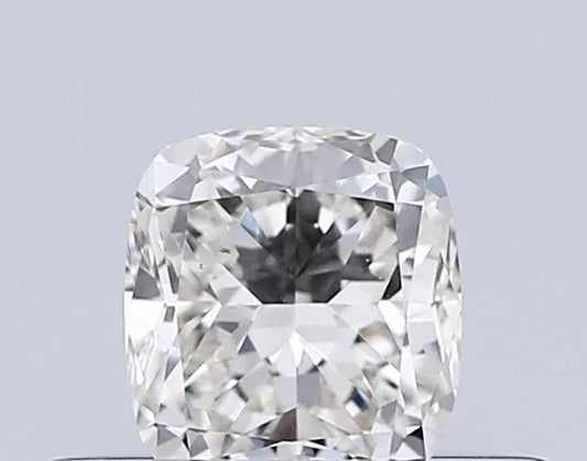 0.30ct Cushion brilliant Natural Diamond (Colour J, Clarity VS2, GIA Certified)