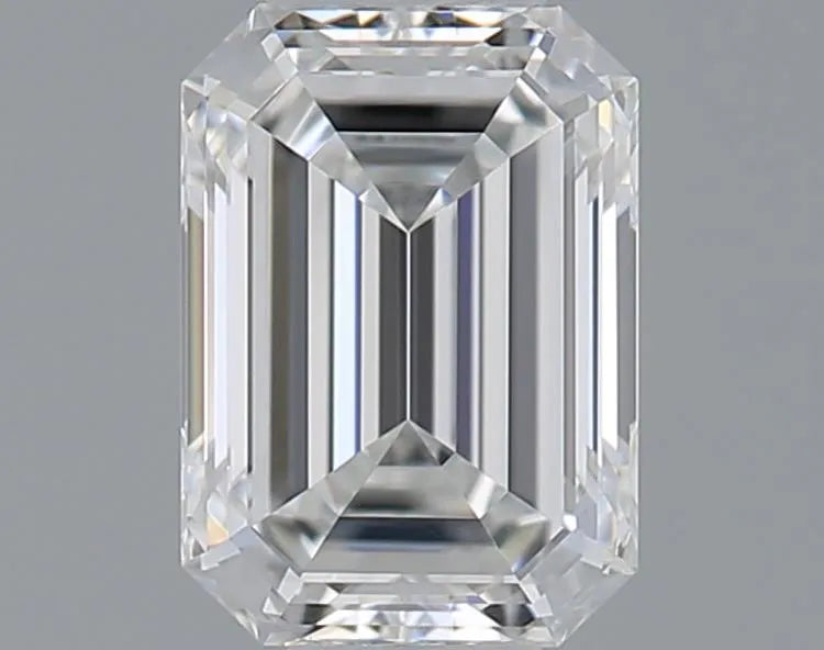 0.30ct Emerald Natural Diamond (Colour F, Clarity IF, GIA Certified)