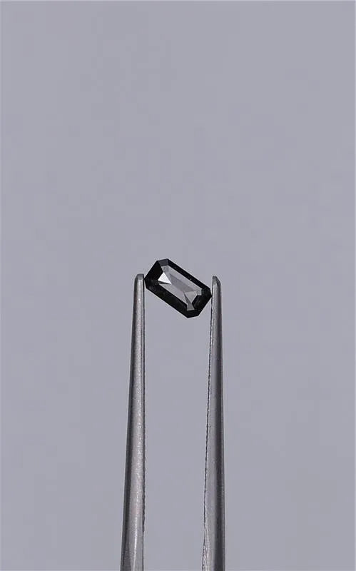 0.30ct Emerald Natural Diamond (Colour Fancy Black, Clarity VVS2, Cut EX, GIA Certified)