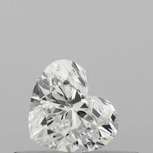 0.30ct Heart Natural Diamond (Colour G, Clarity SI1, Cut VG, IGI Certified)