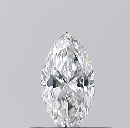 0.30ct Marquise Natural Diamond (Colour E, Clarity SI1, GIA Certified)