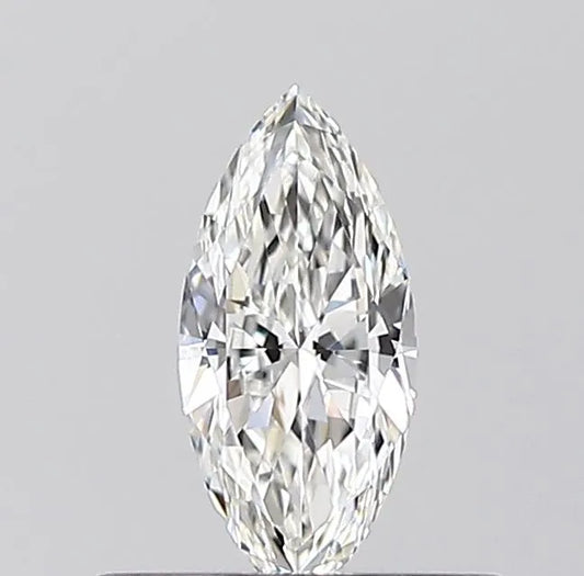 0.30ct Marquise Natural Diamond (Colour G, Clarity VVS2, GIA Certified)