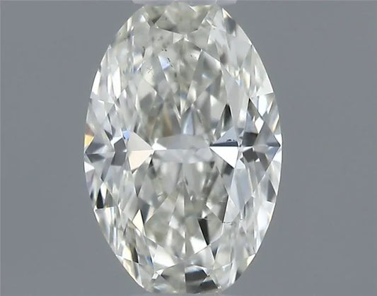 0.30ct Oval Natural Diamond (Colour J, Clarity SI1, GIA Certified)