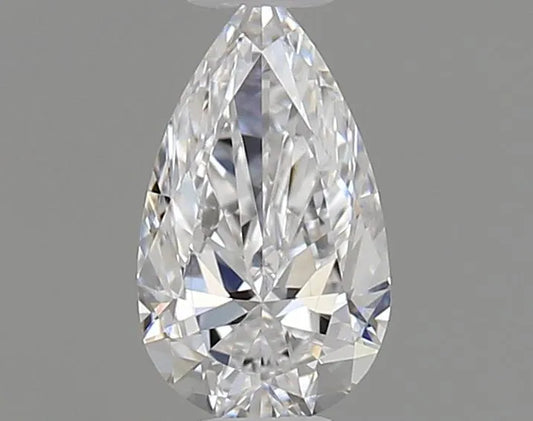 0.30ct Pear Natural Diamond (Colour D, Clarity VVS1, GIA Certified)