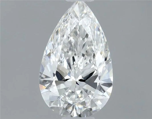 0.30ct Pear Natural Diamond (Colour E, Clarity IF, Cut EX, GIA Certified)