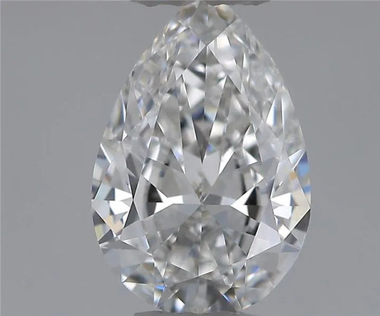 0.30ct Pear Natural Diamond (Colour E, Clarity IF, GIA Certified)