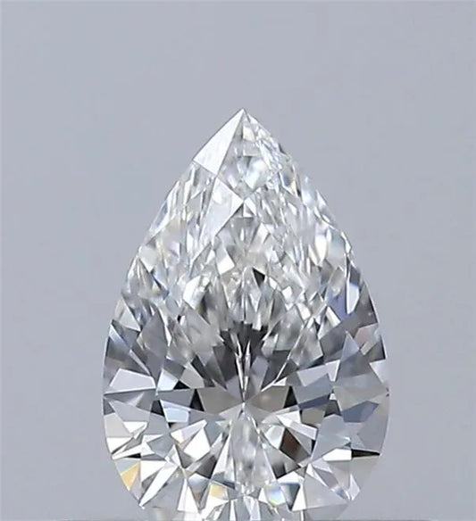 0.30ct Pear Natural Diamond (Colour F, Clarity IF, GIA Certified)