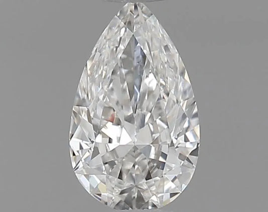 0.30ct Pear Natural Diamond (Colour F, Clarity SI1, GIA Certified)