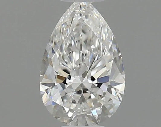 0.30ct Pear Natural Diamond (Colour F, Clarity VS2, GIA Certified)