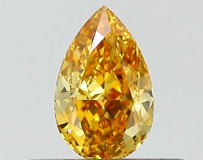 0.30ct Pear Natural Diamond (Colour Fancy Deep, Clarity VS1, GIA Certified)