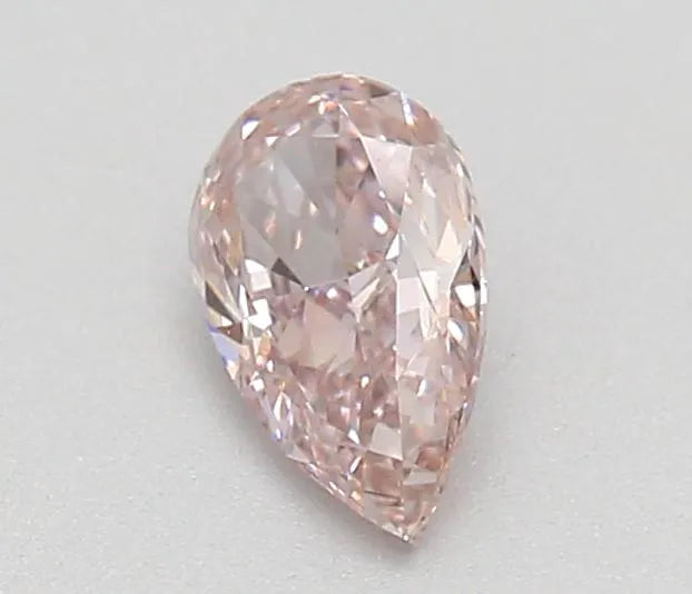 0.30ct Pear Natural Diamond (Colour Fancy Light, Clarity VS1, GIA Certified)
