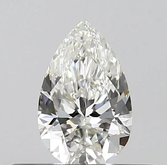 0.30ct Pear Natural Diamond (Colour G, Clarity VVS2, GIA Certified)