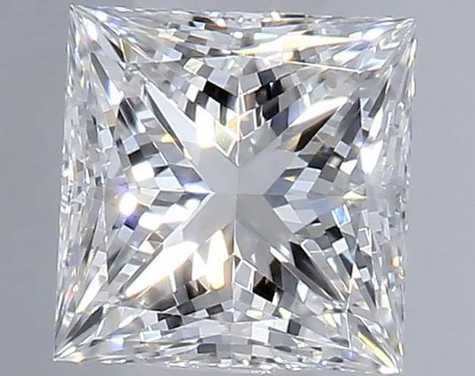 0.30ct Princess Natural Diamond (Colour D, Clarity VVS2, GIA Certified)