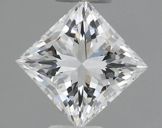 0.30ct Princess Natural Diamond (Colour F, Clarity VVS1, GIA Certified)