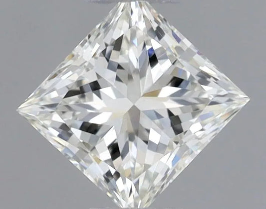 0.30ct Princess Natural Diamond (Colour K, Clarity VVS1, GIA Certified)