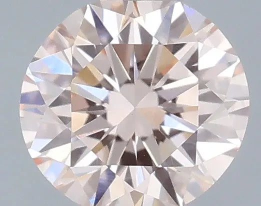 0.30ct Round Lab Grown Diamond (Colour Fancy Pink, Clarity VVS2, Cut EX, IGI Certified)