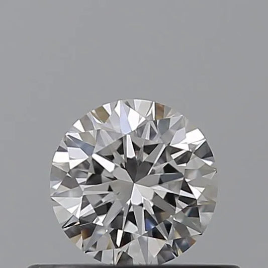 0.30ct Round Natural Diamond (Colour E, Clarity IF, Cut EX, GIA Certified)