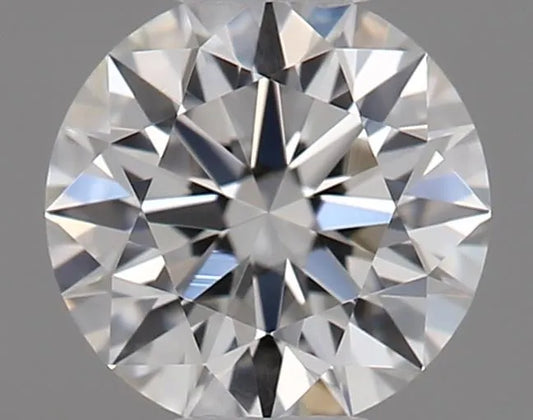 0.30ct Round Natural Diamond (Colour G, Clarity IF, Cut EX, IGI Certified)