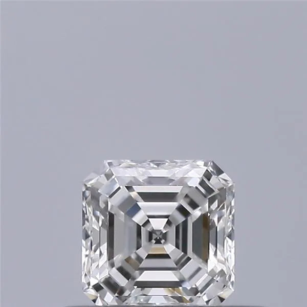 0.31ct Asscher Natural Diamond (Colour F, Clarity VVS2, GIA Certified)