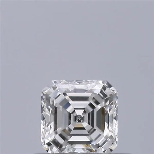 0.31ct Asscher Natural Diamond (Colour F, Clarity VVS2, GIA Certified)